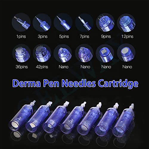 SELWAY Ultima Derma Pen Replacement Disposable 12, 36 And NANO Pin Micro Needle Cartridge For A1/A6/M5/M7/N2 (Pack of 20, A6 Nano Round Needle) - Image 4
