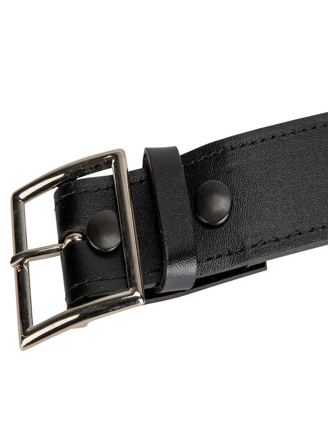 شامبرو حزام جلدي مُلصق للحكام، متوسط، أسود - Image 3