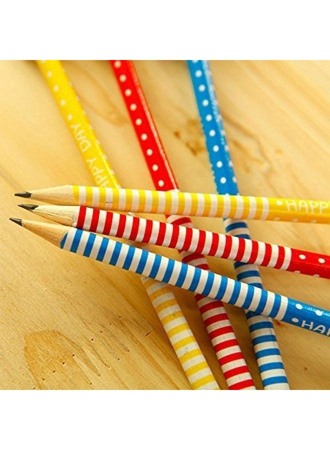 Parteet أقلام رصاص مطبوعة برسوم كرتونية من PARTEET مع ممحاة للأطفال (عبوة من 24) - Image 5