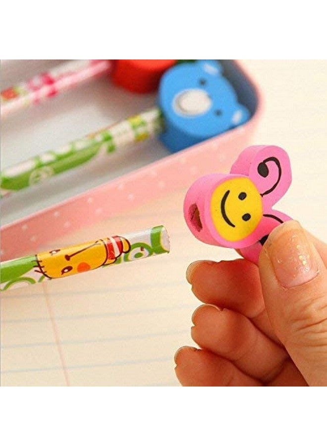 Parteet أقلام رصاص مطبوعة برسوم كرتونية من PARTEET مع ممحاة للأطفال (عبوة من 24) - Image 4