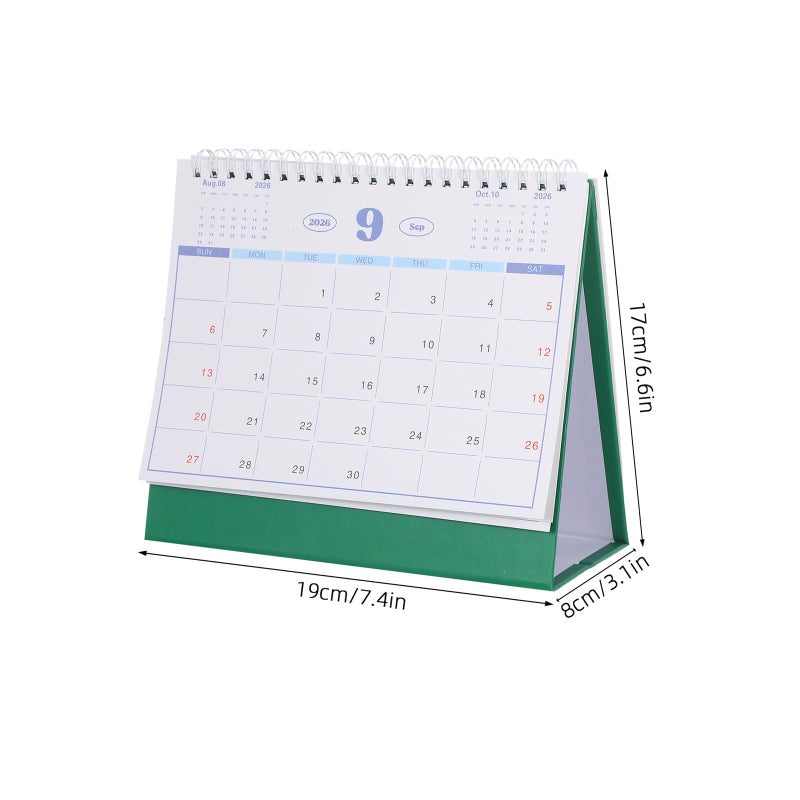 Minimalist Standing Desk Calendar Monthly Planner With Thick Paper For Office Organization - Image 3