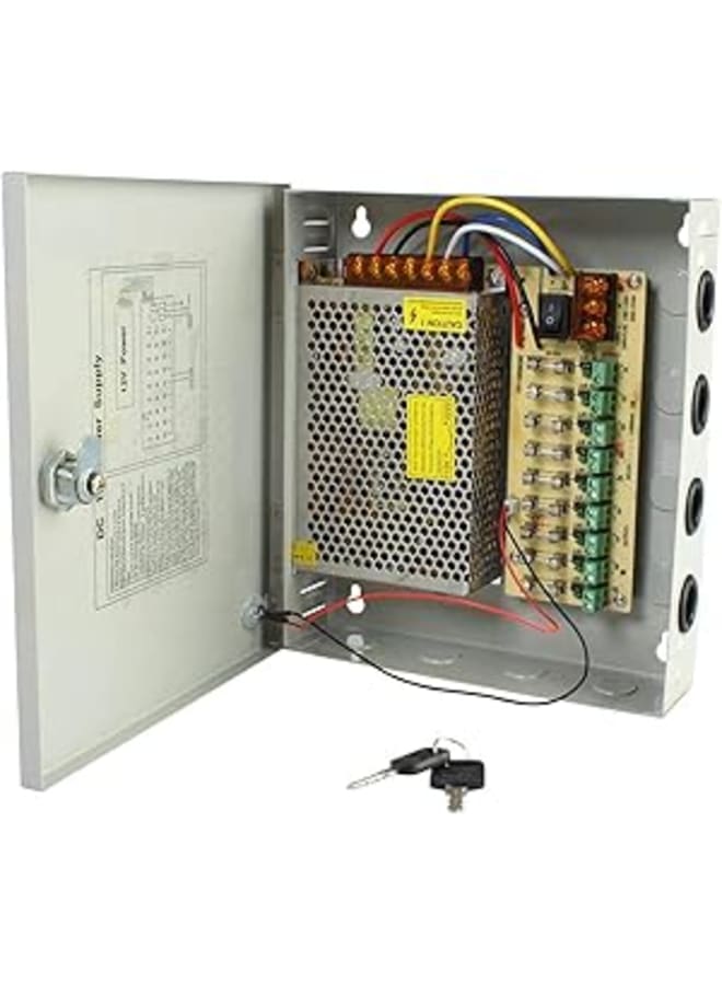 POWER Supply 9 Port 12V 10 A