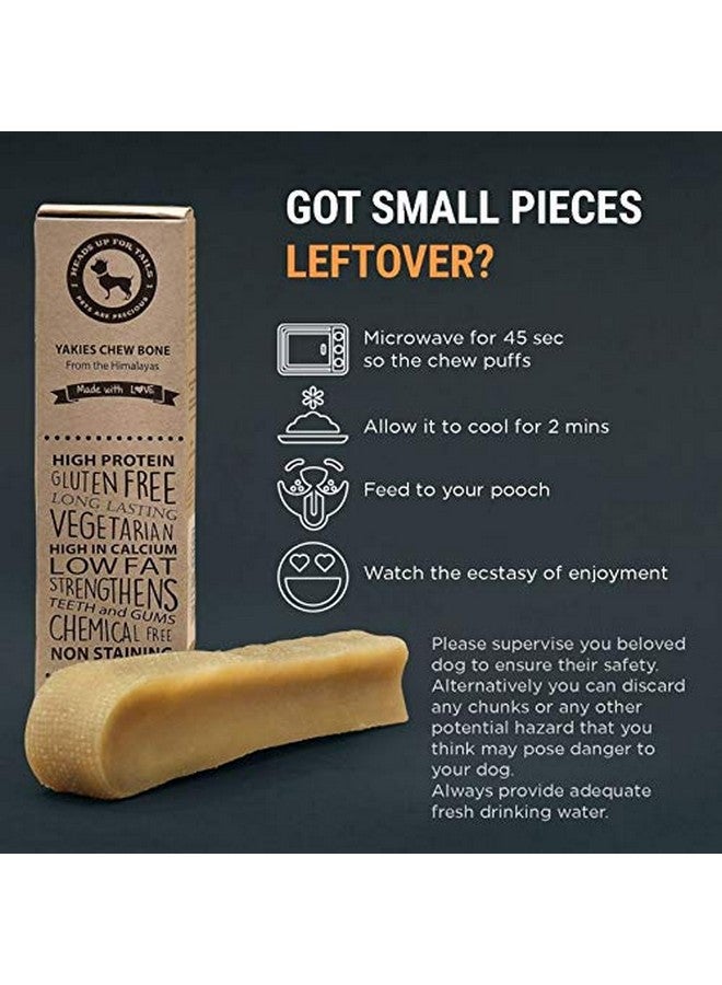 Heads Up For Tails Yakies Vegetarian Natural Dog Chew Bone - Small - 25G Each - Pack Of 5 - Image 3