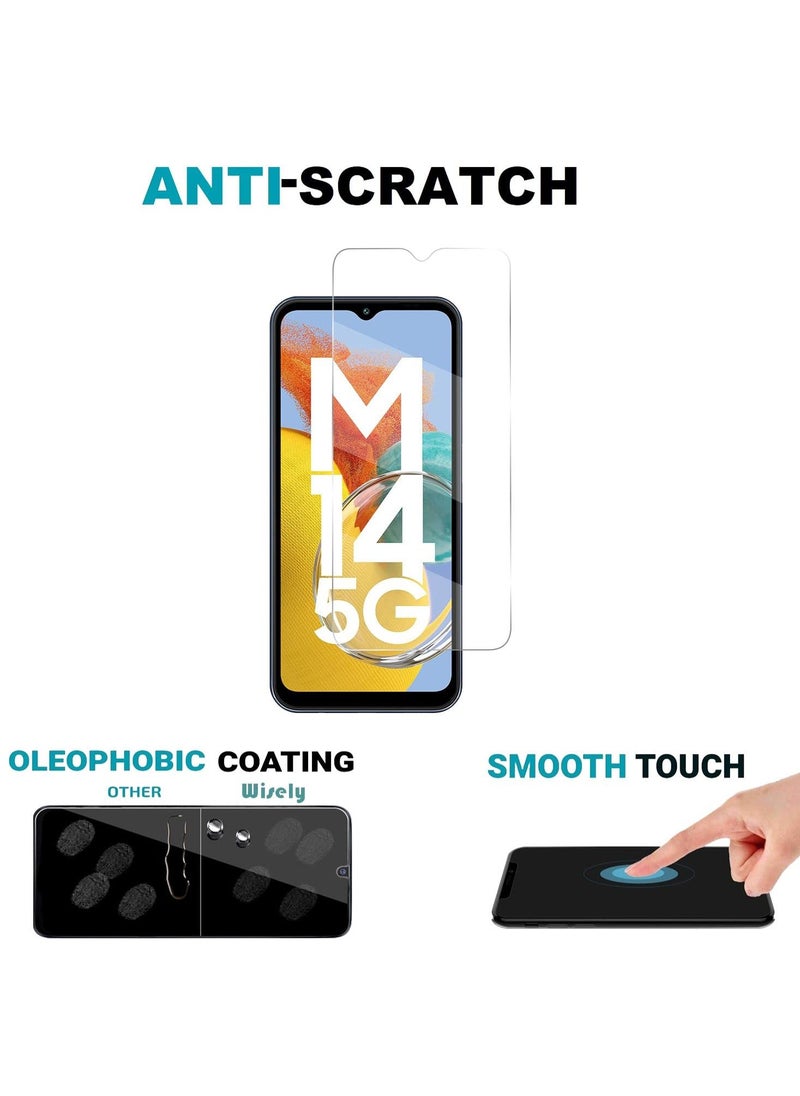 Samsung M14 Screen Protector, Tempered Glass Screen Protector for Samsung Galaxy M14 6.6" Clear - pzsku/Z5734B8811EAD2BBA5DE4Z/45/_/1716383420/a02e5e02-5ff3-4932-817e-476cfa62413d