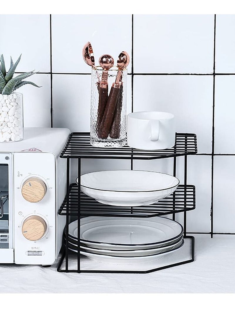 هومار كيت مطبخ زاوية الجرف ، الرف ، والأسلاك ، مانع االصدأ الانتهاء من الجهاز ، وتستخدم في لوحات ، لوحات ، خزائن ، أدوات المائدة - Image 3