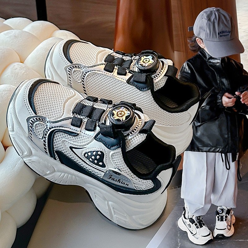 Children'S Sneaker New 2025 Double Net Comfortable Breathable Boys And Girls Fashion Casual Shoes Student Children'S Shoes - Image 4