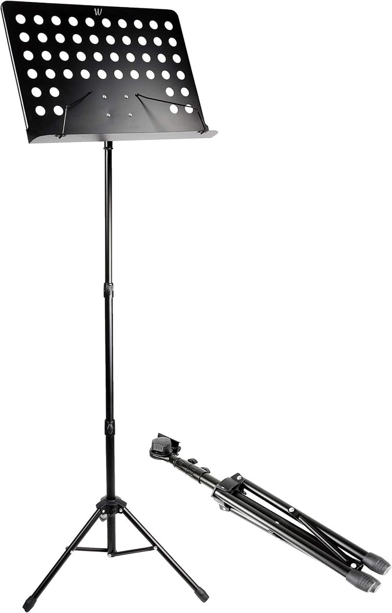 RockJam Adjustable Portable Sheet Music Stand - Image 1
