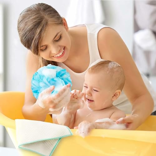 Winberg Scrub bath scrub Loofah scrub with hook (Random Colour) Loofa - Image 3