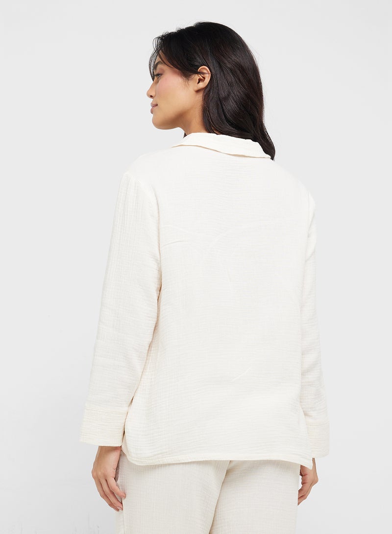 hunkemoller Muslin Shirt  - Image 2