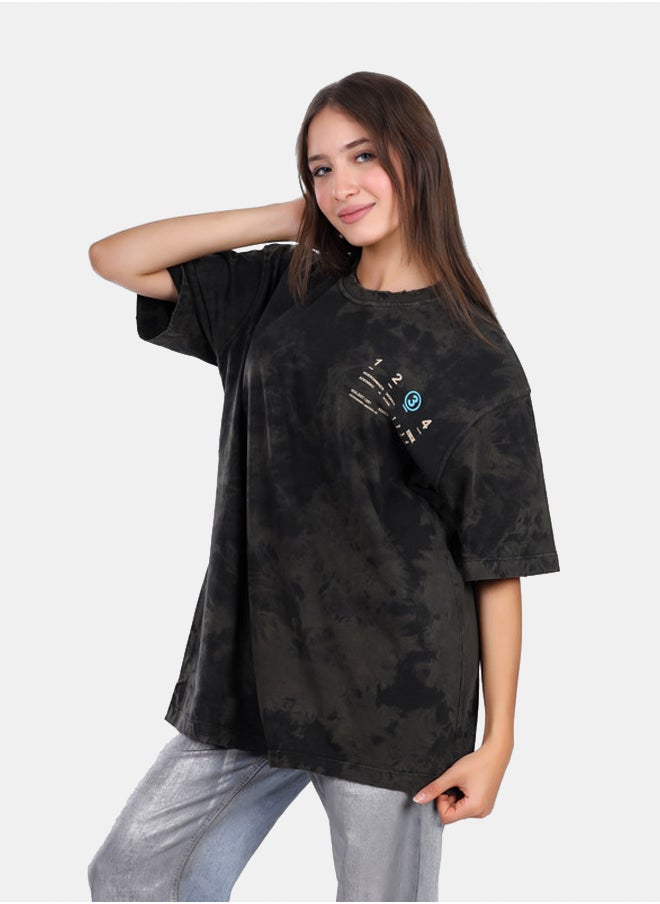 WHITE RABBIT - Slip On Oversized Cotton T-Shirt - Image 1