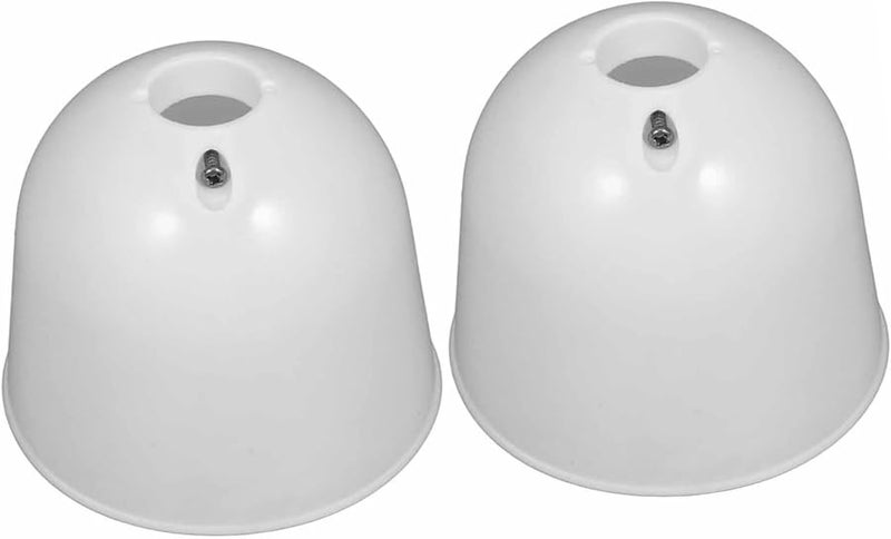 قطعتان غطاء مروحة سقف خارجي مقاوم للغبار سهل التركيب متوافق مع نماذج متنوعة - Image 1