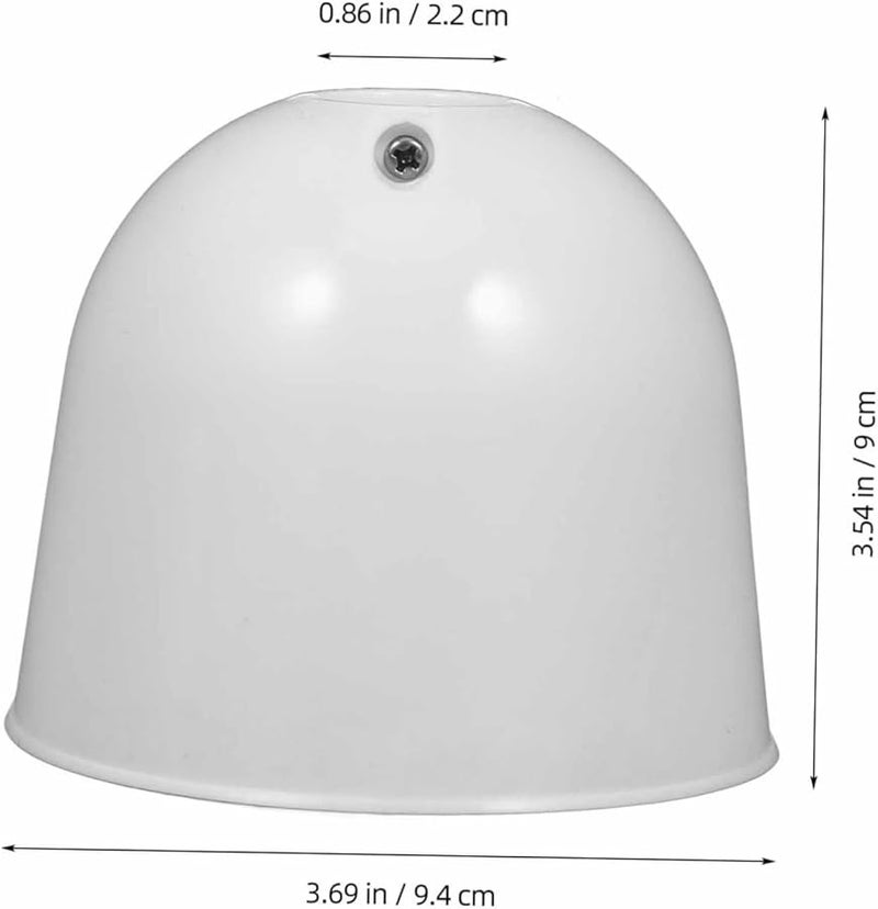 قطعتان غطاء مروحة سقف خارجي مقاوم للغبار سهل التركيب متوافق مع نماذج متنوعة - Image 3