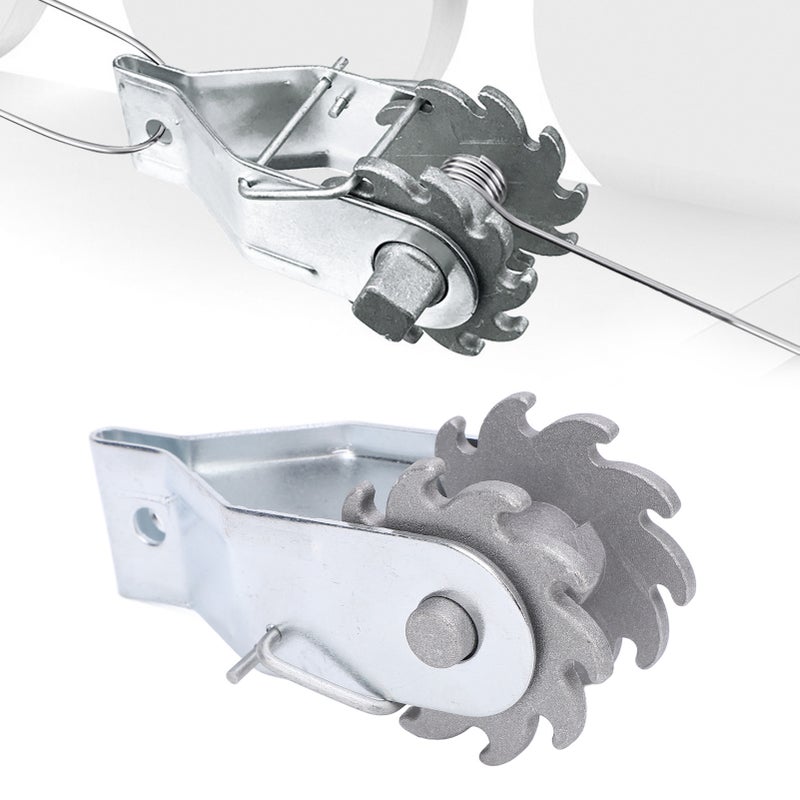 Electric Fence Strainer: Stainless Steel Heavy Duty Ratchet - Easy Tension Adjustment Wire Tensioner for High Tensile Farm Fencing Livestock Safety - Image 3