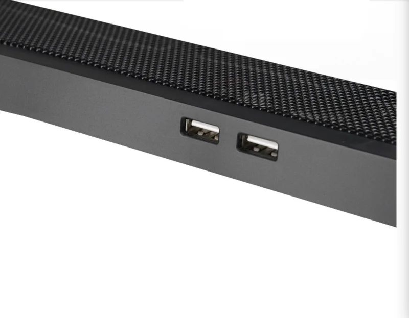 كونكورد C-884 Speed Adjustable 4 Fan Digital Display Laptop Cooler