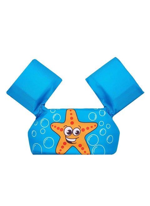 Swimming Arm bands Float Vest, Swimming Float Vest, Swim Training Jacket(BLUE)