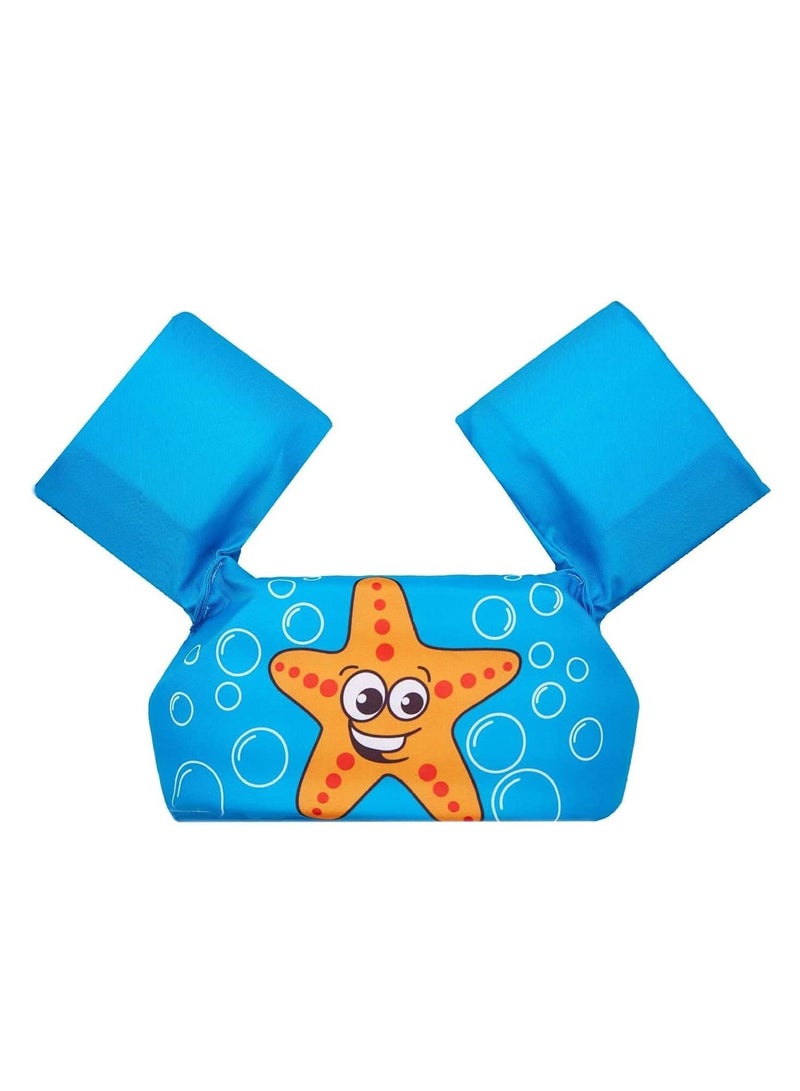 YelaJoy Swimming Arm bands Float Vest, Swimming Float Vest, Swim Training Jacket(BLUE) - Image 1