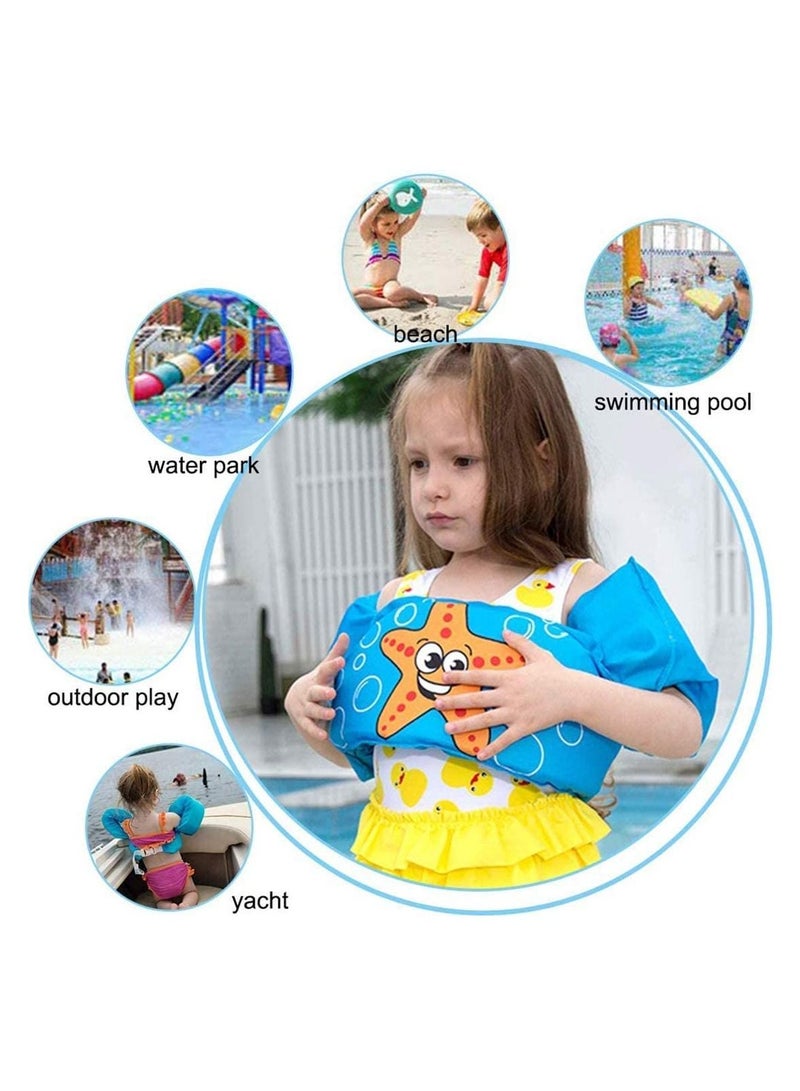 YelaJoy Swimming Arm bands Float Vest, Swimming Float Vest, Swim Training Jacket(BLUE) - Image 3