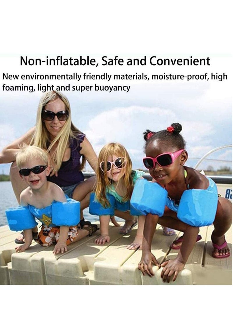 YelaJoy Swimming Arm bands Float Vest, Swimming Float Vest, Swim Training Jacket(BLUE) - Image 5