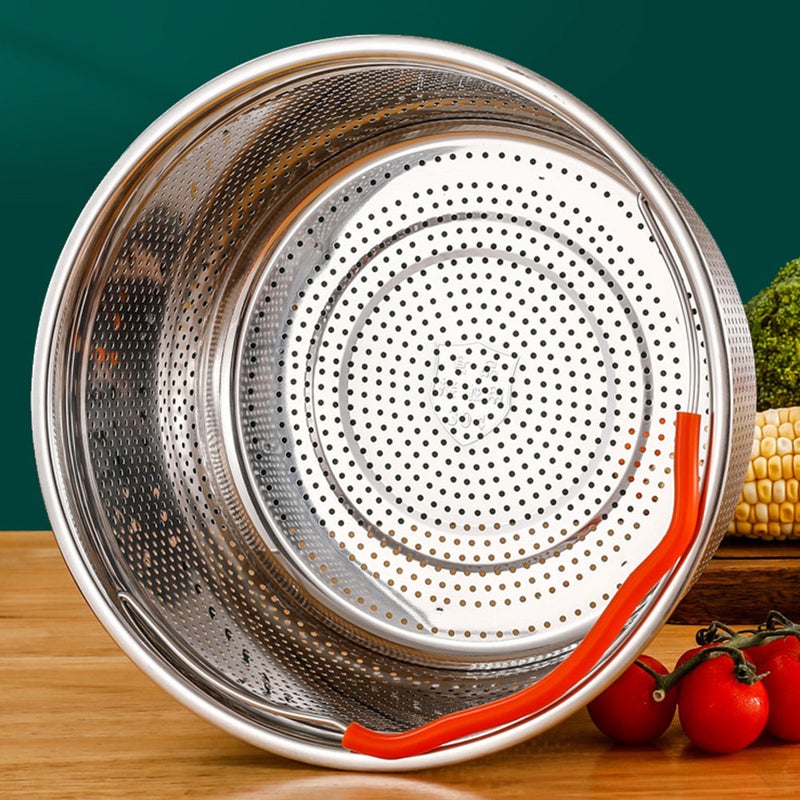 2pcs Kitchen Steamer Rack Stainless Steel Steamer Basket Rice Cooker Steam Rack Food Steaming Holder - Image 5