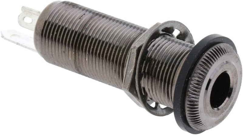 كلاراكو مقبس إدخال/إخراج أسطواني بقطر 6.35 مم (1/4 بوصة) للغيتار الكهربائي والباس - Image 4