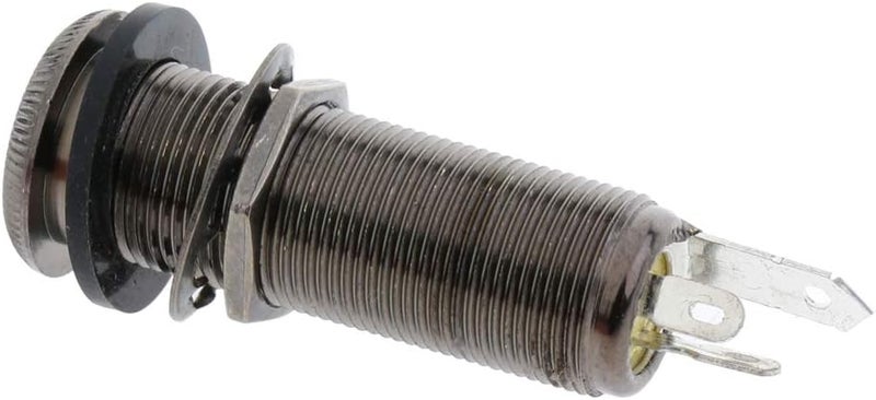 كلاراكو مقبس إدخال/إخراج أسطواني بقطر 6.35 مم (1/4 بوصة) للغيتار الكهربائي والباس - Image 5