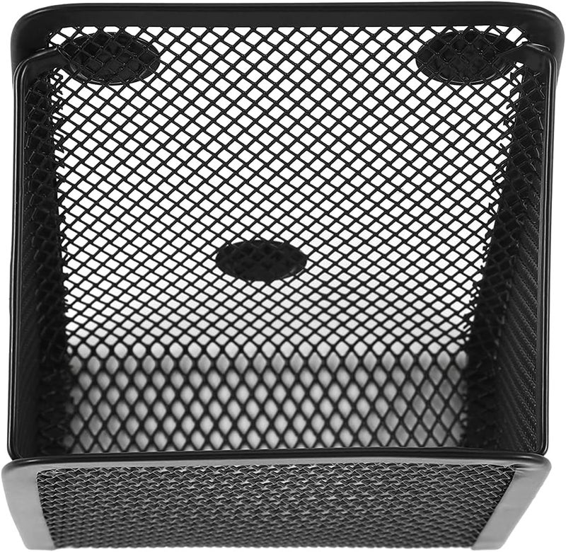 Sanpaint Magnetic Pencil Holder,Mesh Stainless Steel Pen Basket, Metal Writing Utensil Storage Organizer for Whiteboard,Blackboard,Kitchen, Locker, Home, or Office - Image 4