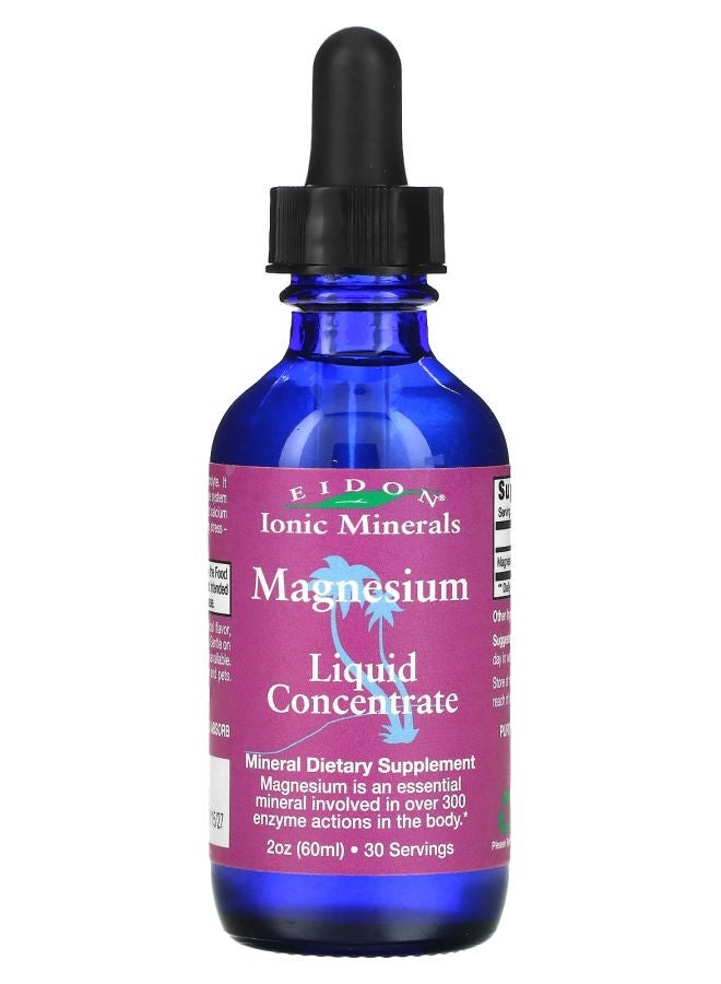 Eidon Ionic Minerals Ionic Minerals Magnesium Liquid Concentrate 2 oz (60 ml)