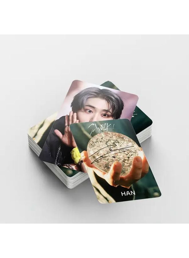 ألبوم صور مجوف وملصقات وبطاقات صورية (60 صورة، 32 ملصق) صندوق هدايا - Image 1