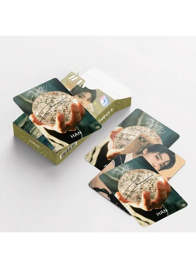 ألبوم صور مجوف وملصقات وبطاقات صورية (60 صورة، 32 ملصق) صندوق هدايا - Image 4