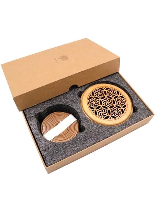 مبخرة عود فاخرة مكونة من 10 أعواد بخور صندوق هدايا A9S - Image 1