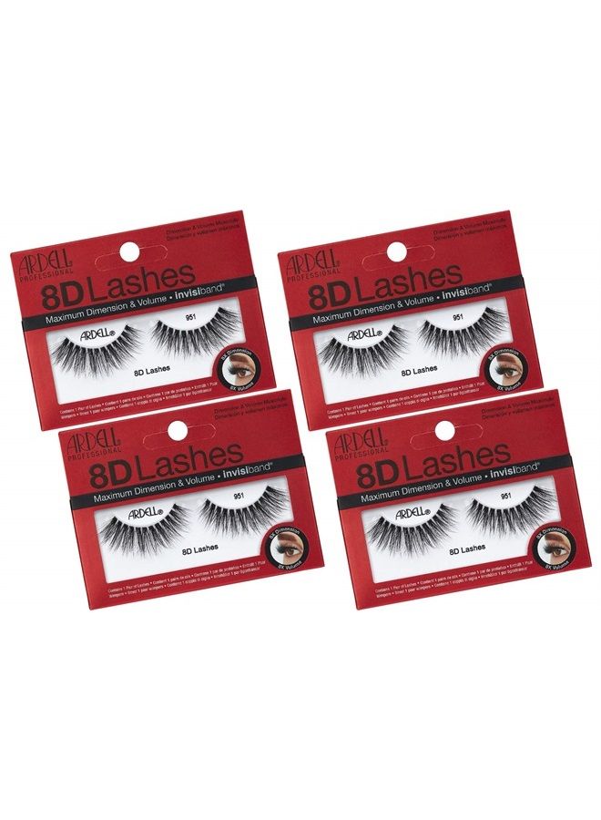 ARDELL Strip Lashes 8D Lashes 951, 4-Pack