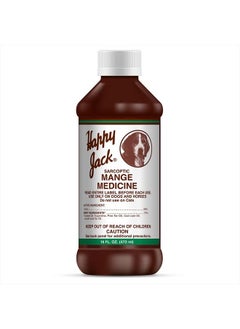 Mange Medicine & Mange Treatment for Dogs & Horses - Brings Soothing Itch Relief to Hot Spots, Severe Mange, Fungi, Allergies, Eczema & Most Dog Skin Irritation (16 oz)