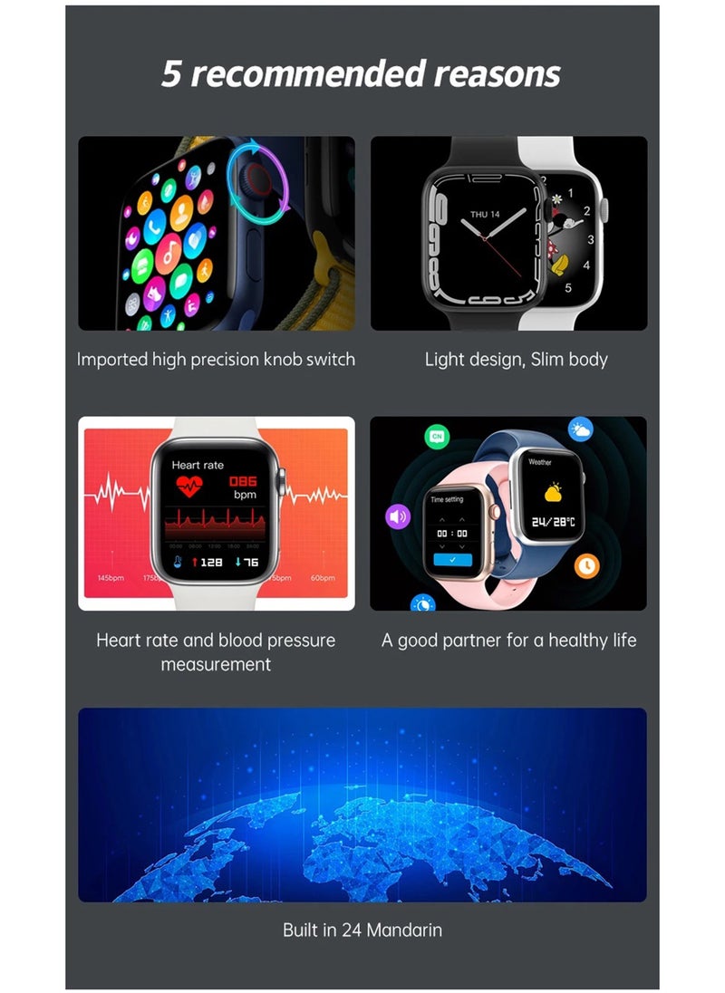 BSNL - BSNL Unisex Smart Watch X GPS Smart watch Always On Display Body Temperature BT Call NFC For IOS Android – Green - Image 1