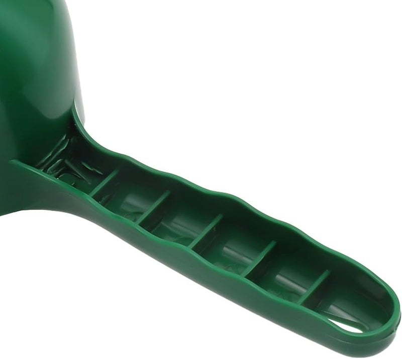 أداة تنظيف مزراب السقف البلاستيكي الأخضر مع مقبض عالي ولسان ممتد - Image 5