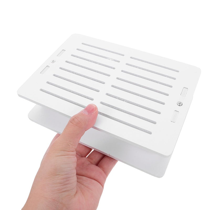 16 Slot PVC Plastic Business Card Holder Stand For Hotel Front Desk Office Reception - Image 5