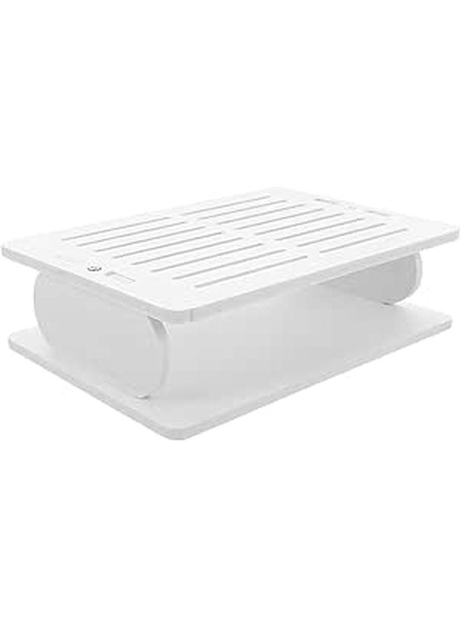 16 Slot PVC Plastic Business Card Holder Stand For Hotel Front Desk Office Reception - Image 1