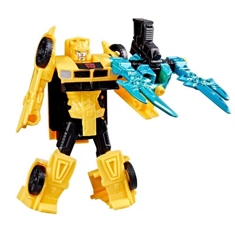 Transformers Cyberworld Bumblebee Armored Cyber Changers Action Figure (10 cm) - Image 2