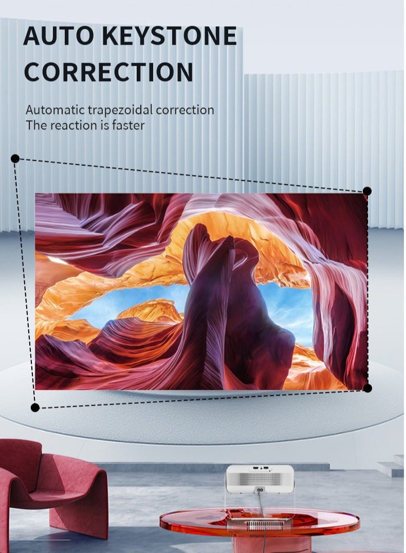 Projector T269PRO Portable HD Home Projector H713 Wireless HD Projector  - Image 2