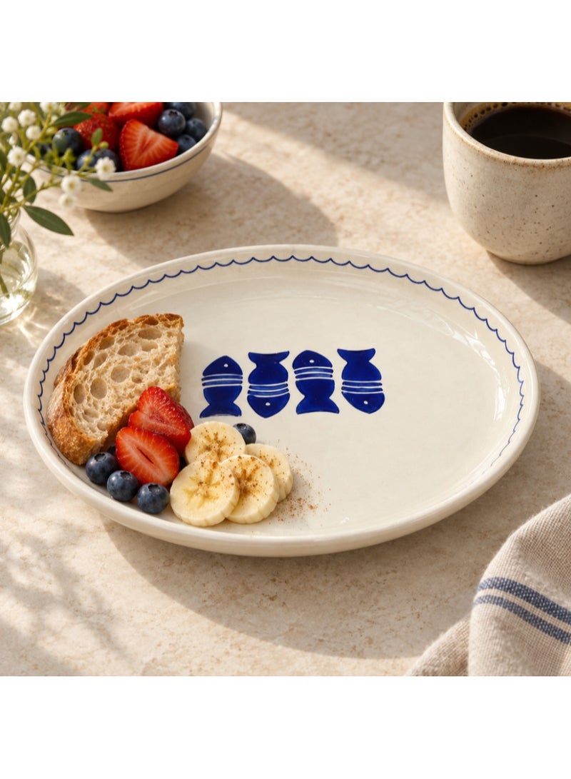 AKDC Slama Ceramic Plate - 22cm - Image 4