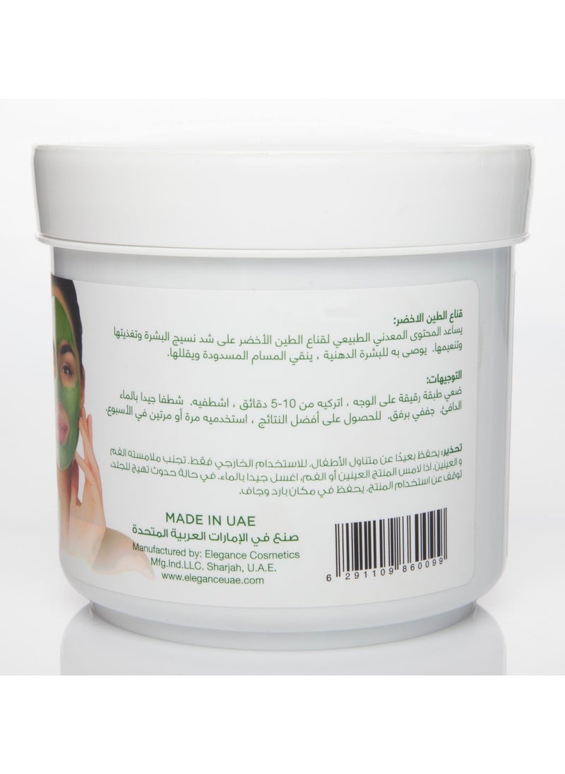 Pretty Be - Pretty Be clay mask green clay extracts leaving the skin radiant and refreshed in 600ml - Image 1