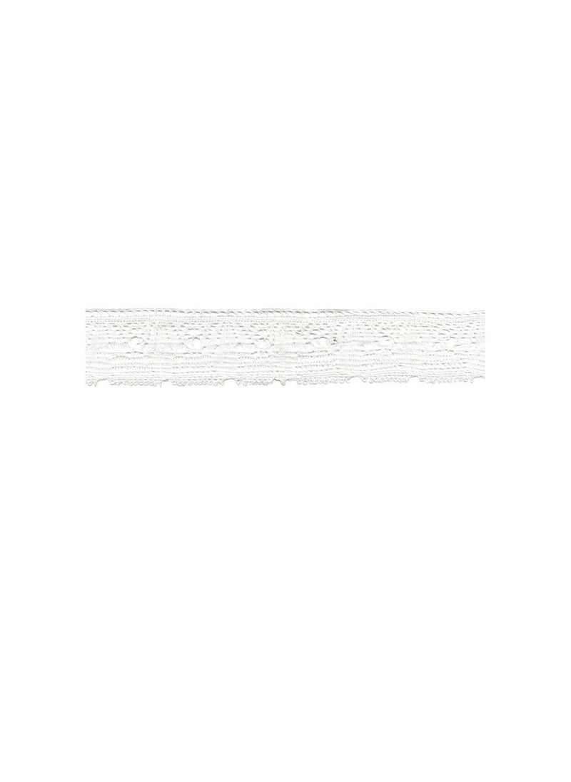 ANTIQUE Antique Cotton Cluny Lace Trim 1-7/8inch White  - Image 3