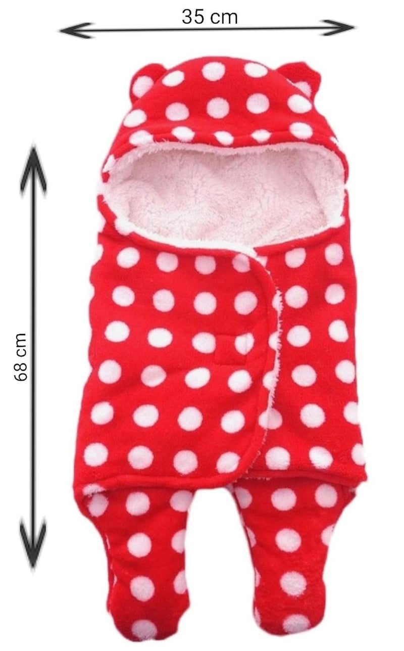 BRANDONN New Born Baby Blanket Swaddle Wrapper Blanket for Babies Cum Baby Sleeping Bag - Image 3
