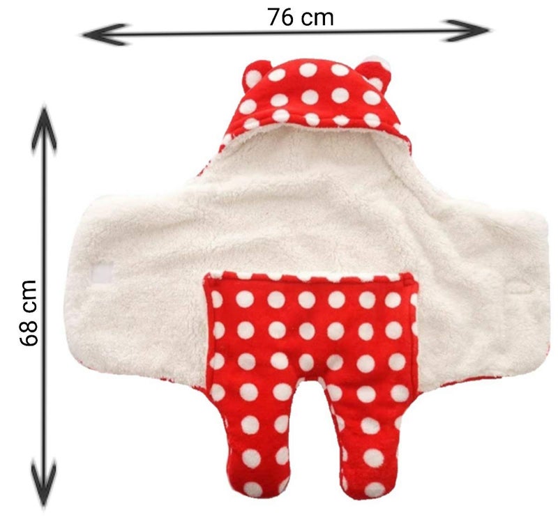 BRANDONN New Born Baby Blanket Swaddle Wrapper Blanket for Babies Cum Baby Sleeping Bag - Image 4
