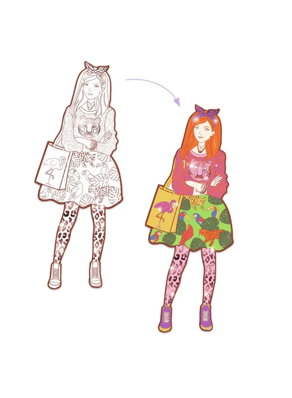 دجيكو Nina & Friends Les Demoiselles Colouring