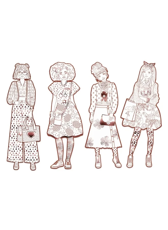 دجيكو نينا وأصدقاؤها تلوين ليز ديموازيل