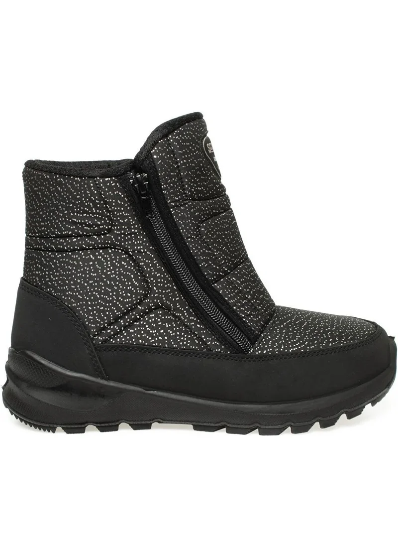 سكوتر women Z7449 boots TEXTILE BLACK SHINY