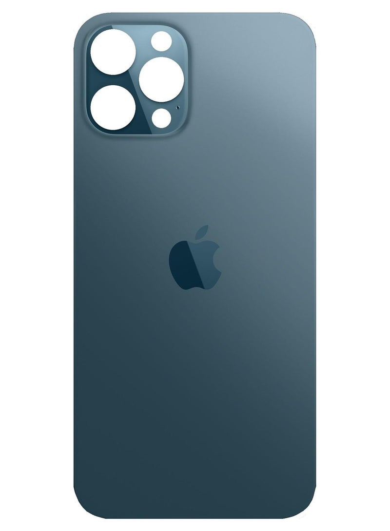 oem Original Back Glass For Apple iPhone 12 Pro Max Blue - Image 1