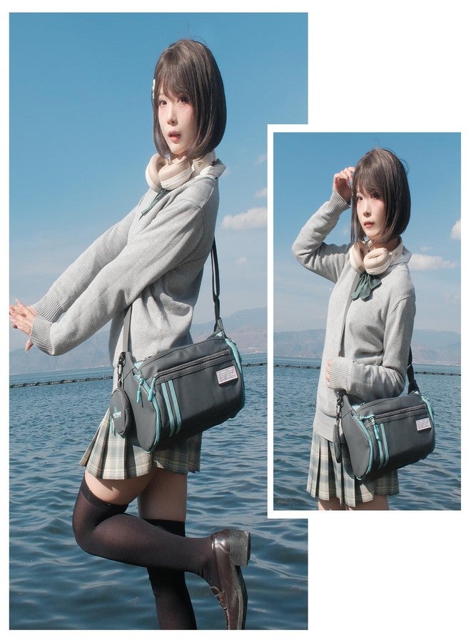 FIREFIRST X Hatsune Miku Collaboration Shoulder Bag,Miku Merch Suitable for Miku Cosplay Anime Crossbody Bag - Image 3
