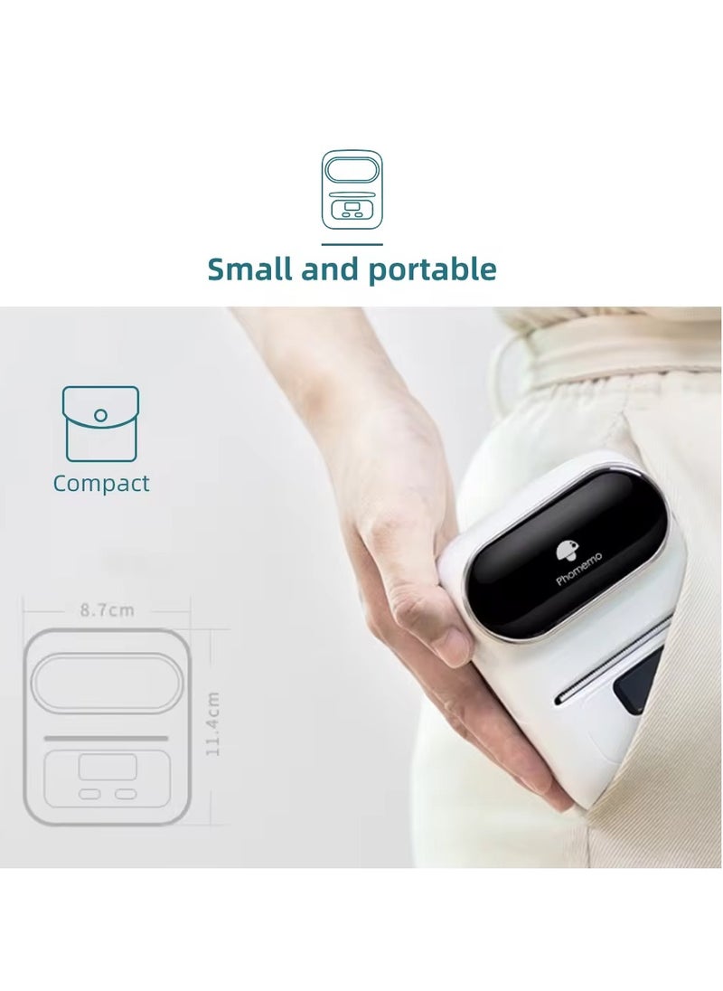 phomemo - Phomemo M110 Label Maker Thermal Printer White - Image 1