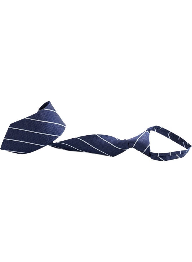 Northrop Martin High-End Silk Tie Men'S Formal Business Suit Handmade Blue Striped Groom Wedding Gift Box Jy18 - Image 2